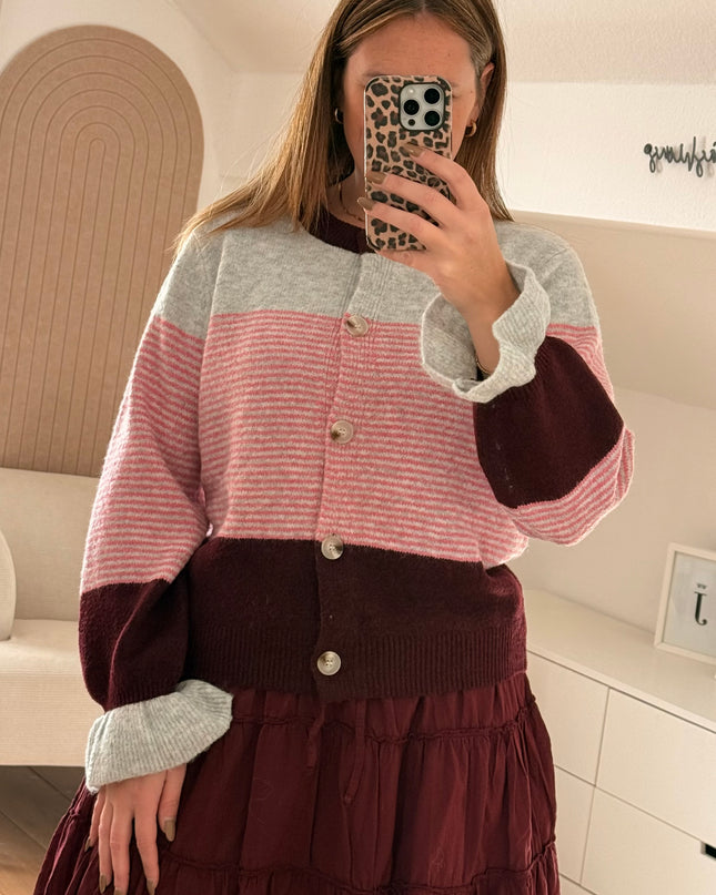Cardigan rüschen